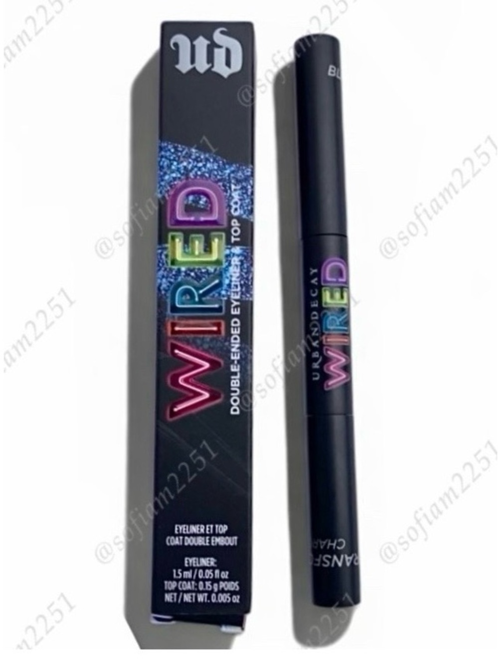 💙NEW!💙Urban Decay Wired Double-Ended Eyeliner in Charged BNIB!